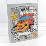 Пакет подарочный с 3D аппликацией "Машинки" (микс) 26*32*10 210г 1/20 1/240 Арт: 000253C - Пакет подарочный с 3D аппликацией "Машинки" (микс) 26*32*10 210г 1/20 1/240 Арт: 000253C