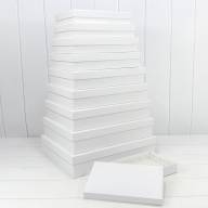 Коробки Прямоугольные Набор 1/10 46*36,5*10 Белый 1/2 Арт: 721607/417 - Коробки Прямоугольные Набор 1/10 46*36,5*10 Белый 1/2 Арт: 721607/417