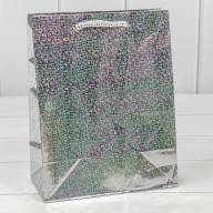 Пакет подарочный голография (микс) 18*23*10 128г 1/20 1/480 Арт: 000LE - Пакет подарочный голография (микс) 18*23*10 128г 1/20 1/480 Арт: 000LE