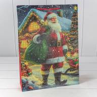 Пакет подарочный &quot;Новый год&quot; (микс 435) 33*45*11 128г 1/20 1/240 Арт: 300435A - Пакет подарочный "Новый год" (микс 435) 33*45*11 128г 1/20 1/240 Арт: 300435A