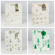 Пакет подарочный &quot;Новый год&quot; (микс 402) 18*23*10 210г 1/20 1/360 Арт: 300402E - Пакет подарочный "Новый год" (микс 402) 18*23*10 210г 1/20 1/360 Арт: 300402E