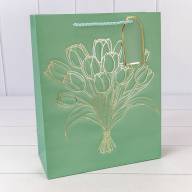 Пакет подарочный с тиснением "Букет" (микс) 26*32*12 210г 1/20 1/240 Арт: 000330C - Пакет подарочный с тиснением "Букет" (микс) 26*32*12 210г 1/20 1/240 Арт: 000330C