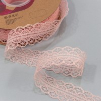 Лента Фатин 3см*45ярд Персиковый 1/8 1/96 Арт: 573-3/6