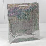 Пакет подарочный голография (микс) 26*32*10 128г 1/20 1/360 Арт: 000LC - Пакет подарочный голография (микс) 26*32*10 128г 1/20 1/360 Арт: 000LC