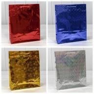 Пакет подарочный голография (микс) 26*32*10 128г 1/20 1/360 Арт: 000LC - Пакет подарочный голография (микс) 26*32*10 128г 1/20 1/360 Арт: 000LC