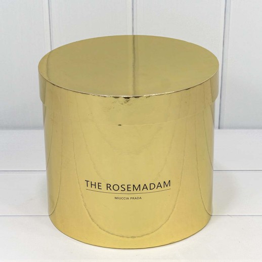 Коробки Цилиндр Набор 1/6 25*22,5 "The Rosemadam" Золотой 1/8 Арт: 721618/2