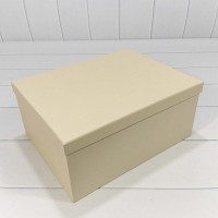 Коробки Прямоугольные Набор 1/10 34*26*15,3 Бежевый 1/6 Арт: 721604/1900