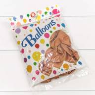 Шарики воздушные из латекса &quot;Хром&quot; 11&quot;/28см (50 шт.) 2,8г Медный 1/120 Арт: 18100/6 - Шарики воздушные из латекса "Хром" 11"/28см (50 шт.) 2,8г Медный 1/120 Арт: 18100/6
