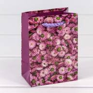 Пакет подарочный "Цветы" (микс) 8*11*5 1/20 1/800 Арт: 00019I - Пакет подарочный "Цветы" (микс) 8*11*5 1/20 1/800 Арт: 00019I