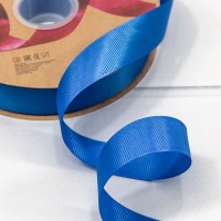 Лента Репсовая 2,5см*100ярд Класс А Синий 1/13 1/52 Арт: 597-25/40