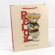 Пакет подарочный с тиснением "Мишки" (микс 109) 26*32*10 210г 1/20 1/240 Арт: 000109C - Пакет подарочный с тиснением "Мишки" (микс 109) 26*32*10 210г 1/20 1/240 Арт: 000109C